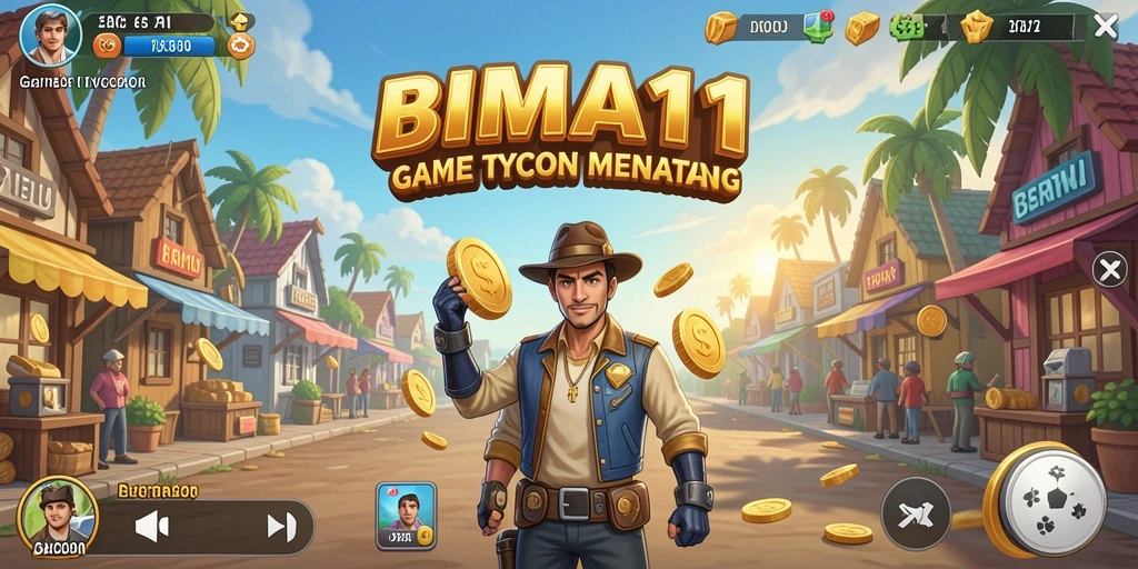 Tangkapan layar menarik dari gameplay Tycoon di BIMA11.