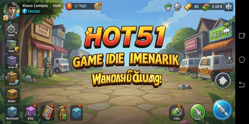 Tampilan gameplay HOT51 yang menawan dan seru.