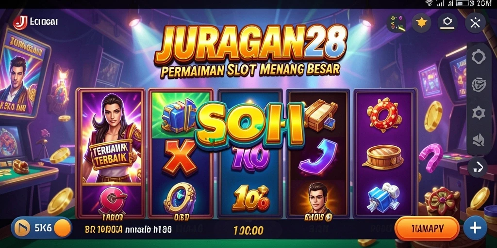 Gameplay Slot yang seru dan menghibur di JURAGAN28.