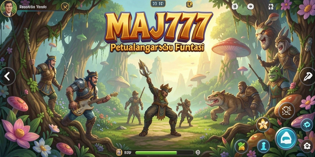 Tampilan gameplay seru dari petualangan di MAJ777.