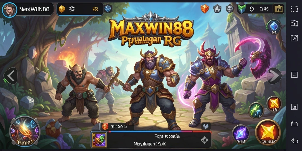 Tangkapan layar gameplay RPG yang mendebarkan dan imersif.