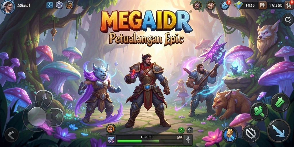 Tampilan gameplay <strong>MEGAIDR</strong> yang mengasyikkan dan penuh aksi.