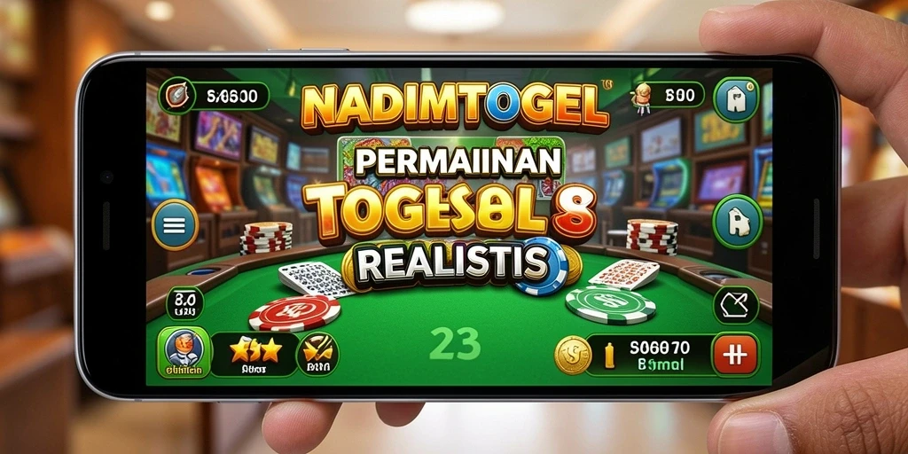 Tampilan gameplay NADIMTOGEL yang mengasyikkan dan realistis.