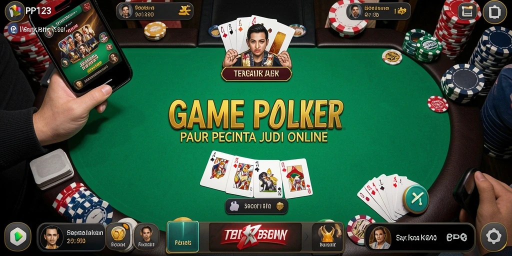 Tangkapan layar menampilkan gameplay seru di PP123.